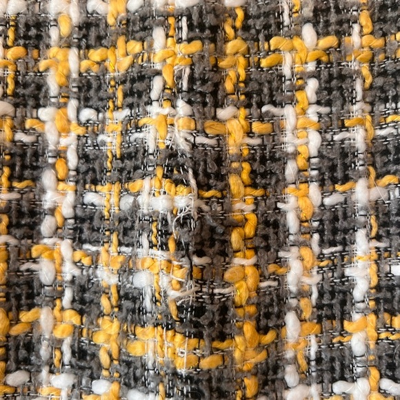 Vintage Yellow Tweed blazer - Picture 3 of 6